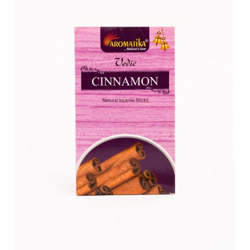 Aromatika Cinnamon Vedic Çubuk Tütsüsü 